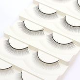 XIUSUZAKI False Eyelashes 5 Pairs Set Handmade Training Lashes For Beginners Eyelash Extension Beauty Salon Student Practice